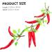 Cabilock 1 Bunch Wall Decoration Pendant Plant Decor Red Decorations Mini Toy Pepper Pendant Sling Artificial - Buy Online on SooperMarket.com