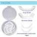 icehao Upper & Lower Teeth Veneers - Simulation Braces Snap On Smile Tooth Cover for Perfect Whitening - One Size Fits Most Comfortable Denture - 2pcs Set - Buy Online on SooperMarket.com