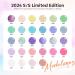 Modelones 32Pcs Pastel Gel Nail Polish Kit 28 Colors Macarons Summer Glitters Gel Polish with Glossy& Glitter& Matte Top Coat Base Coat Starter Kit Soak Off UV Nail Gel Nails Art Manicure Gifts Pastel Blue - Buy Online on SooperMarket.com