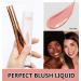 GoHo Liquid Blush Beauty Wand | Soft Cream Blush Stick with Cushion Applicator | Long-Lasting & Easy to Blend | Natural Dewy Finish | 01# Bliss Pink - Buy Online on SooperMarket.com