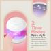 Mini UV LED Nail Lamp for Quick-Drying Gel Polish and Nail Extensions | Aokitec AK00137-White - Buy Online on SooperMarket.com