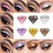 Reddhoon 6 Colors Diamond Liquid Glitter Eyeshadow Jelly Gel Shiny Eyeshadow Cream Waterproof Long Lasting Sparkling Glitter Liquid Eyeshadow Metallic Pigment - Buy Online on SooperMarket.com