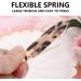 No Bend Hair Clip No Crease Duckbill Hair Clips No Crease Hair Clips Bangs Hair Clip No Dent Hair Barrettes Styling Duckbill Clips(Leopard) - Buy Online on SooperMarket.com
