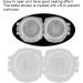 Demeras Contact Lens Travel Kit - Easy Open Case for Travel Office & Home - Black - Buy Online on SooperMarket.com