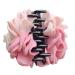 Sweet Rose Flower Hair Claws Set - 2PCS Pink & Pink Blue | Women's Hair Accessories - Buy Online on SooperMarket.com