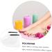 2 Pairs Leather Horn Boots Cloth Gloves Booties Beauty Foot Care Socks soap Paraffin Bath Mitts and Booties Men Home face Polyester Lining White Man Socks - Buy Online on SooperMarket.com