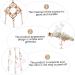 Gogogmee 1 Pair Butterfly Hair Clip Chinese Hair Sticks Japanese Vintage Hairpin Shell Hair Accessories Qipao Hair Barrettes Pearl Hair Clips Antique Tassel Hair Barrette Hair Pin Metal - Buy Online on SooperMarket.com