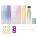 Apstaqeoo 6Pcs 10Ml Essential Oils Roller Bottles Empty Roll on Bottles with Roller Ball & Gold Lids Refillable Glass Roller Bottle with Opener Label for Perfume Fragrance Aromatherapy