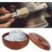 Dekaim Wooden Shaving Bowl with Lid | Men's Shaving Brush & Foam Cup for Cream & Soap | International Shipping - Buy Online on SooperMarket.com