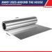 Ox Plastics 12x1000 Feet Premium Aluminum Foil - Industrial Strength for Food Service & Home Use - Buy Online on SooperMarket.com