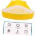 ORFOFE Box Pet Potty Urinal Rabbit Toilet Bedding for Rabbits Pet Pee Bedding for Guinea Pigs White Abs 24.5X18.5cm White - Buy Online on SooperMarket.com