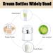 50ML Round Airless Cream Pump Containers Refillable Empty Cream Dispenser Jars Plastic Cream for Lip Balm Sample - Buy Online on SooperMarket.com