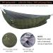 AYAMAYA Hammock Underquilt - Full Length Winter Insulation Blanket for Double Hammock - Dark Green - Buy Online on SooperMarket.com
