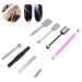 8pcs Nail Art Magnet Set - Professional UV Gel Polish Magnet Pen & Manicure Tool for Stunning Nail Designs - Buy Online on SooperMarket.com