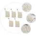 Healeved 25 Pcs Soap Bag Exfoliating Soap Pocket Mesh Soap Saver Pouch Soap Saver Pouch Bag Sisal Beige - Buy Online on SooperMarket.com