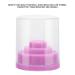 Good Insulation Nail Drill Container - Purple Nail Drill Case for Beauty Salons & Home Manicure - Buy Online on SooperMarket.com