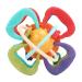 Manhattan Ball Plastic Cement Baby Teether - Lightweight Sensory Toy for Infant Teethers - Buy Online on SooperMarket.com