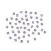 Unique Square Pointed Bottom Rhinestones For Nail Decoration Eye Catching Nail Accessories Square Pointed Bottom Rhinestones Purple Small