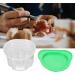 Herchr Prosthesis Case | Plastic Storage Box for False Teeth & Agar Replication Models | International Shipping - Buy Online on SooperMarket.com
