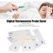 100Pcs Digital Thermometer Covers Disposable Electronic Thermometer Protective Sleeves Safe Hygienic Oral Thermometer Cover Sleeve for Hospital - Buy Online on SooperMarket.com