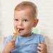 Soft Silicone Toothbrush for Children | 2-in-1 Toothbrush & Bite Ring | Hochelastic Chew-Resistant Training Brush - Buy Online on SooperMarket.com