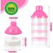 Milk Powder Dispenser Pots - BPA Free Formula Container for Travel & Outdoor Activities (Pink) - Buy Online on SooperMarket.com
