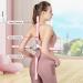 Posture Corrector Yoga Sticks - Retractable Humpback Correction Tool in Pink with Storage Bag - Buy Online on SooperMarket.com