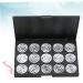PLAFOPE 15 Empty Eyeshadow Palette Estuche De Maquillaje Empty Makeup Empty Eyeshadow Case Eye Shadow Silver - Buy Online on SooperMarket.com