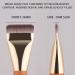 Jomewory Blending Brush for Makeup Wooden Handle Liquid Foundation Brush Face Makeup Tool Professional Contour Brush for Liquid Cream Powder Blending Buffing - Buy Online on SooperMarket.com