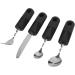Weighted Silverware Dishware Knife Aggravated Utensil for Diet Utensil Home Adaptive Spoons - Buy Online on SooperMarket.com