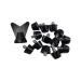 Amagogo 12pcs Soccer Shoe Spikes Rugby Cleats Replacement Stable Anti-Slip Universal Comfortable 13m/16mm