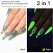 MSRUIOO Colour Changing Gel Nail Polish Set Glow in the Dark Gel Nail Polish Kit Temperature Mood Change Nail Gel Polish Soak Off LED Gel Nail Kit 6 Pieces 8 ml - Buy Online on SooperMarket.com