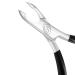 Professional Cuticle Nipper & Pusher - Stainless Steel Cuticle Remover Tool for Manicure & Pedicure (Black) - International Shipping Available - Buy Online on SooperMarket.com