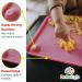 Dr. Betty's Educational Silicone Placemat for Babies, Toddlers, Kids - Non-Slip, Dishwasher Safe, Food Grade | Pink Letters - Buy Online on SooperMarket.com