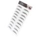 Long Lasting Waterproof Eyebrow Tattoo Sticker for Women - BLACK-05 - Buy Online on SooperMarket.com