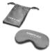 Kenneth Cole Satin Eye Mask - Eyeshade with Elastic Strap Blocks Light Like A Boss and Gets You The Best Night's Sleep Ever Grey