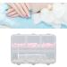 Nail Art Decoration Pink and White Heart Shape Nail Art Accessories Cute 3D Safe for DIY - Buy Online on SooperMarket.com