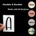 3 Inch Alphabet Letter Stencils for Painting - 42 Pack Letter and Number Stencil Templates with Signs for Painting on Wood Reusable Letters and Numbers Stencils for Chalkboard Wood Signs & Wall Art - Buy Online on SooperMarket.com