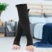 Calf Compression Stockings for Men & Women | Knee Support Socks for Varicose Vein Relief | Breathable Elastic Footstulps for Lymphedema (S/M) - Black - Buy Online on SooperMarket.com