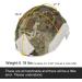 TOPTACPRO Camouflage Helmet Cover for Fast Helmet Size M/L - Cordura 500D Nylon | Paintball Shooting Gear - Buy Online on SooperMarket.com