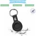 BRRAAVEES AirTag Keychain Holder - Anti-Lost PU Leather Case (3 Pack) - Pet Tracking Compatible - Buy Online on SooperMarket.com