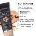 KIMIEYE Matte CC Cream SPF 25 Tinted Moisturizer & Color Correcting Foundation - 1.08 oz (120 Nude) - Buy Online on SooperMarket.com