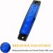10Pcs Blue LED Boat Interior Lights | Marine Courtesy Lighting for Fishing Pontoon Kayak Yacht Sailboat | Waterproof Deck Transom Cockpit Navigation Strip - Buy Online on SooperMarket.com