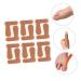 STAHAD Big Toe Orthotics Set - 6pcs Micro Elastic Cloth Breathable Protectors - Buy Online on SooperMarket.com