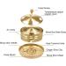Moxa Stick Burner - Portable Copper Acupuncture Moxa Box for Pain Relief | Body Care Tool for Belly Waist Hip & Back - Buy Online on SooperMarket.com