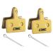 EASTERN POWER 2 Pairs Bicycle Disc Brake Pads for Shimano B01S Deore M315 M355 M365 M375 M395 M446 M447 M486 M485 M495 M515 M525 M575 T615 T675 Tektro TRP, Resin/Semi-Metallic/Metal Copper brake pad