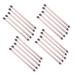 NOLITOY 20pcs Double Brush Makeup Brush Makeup Tools Makeup Eyeshadow Brush Blending Brush Golden