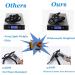 YQBFTC Shoe Spikes & Claws - 8 Teeth Ice Grips for Hiking & Snow - Anti-Slide Chains for Winter Sports - Replacement Spikes for Ultimate Traction - Buy Online on SooperMarket.com