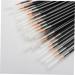 PLAFOPE 100pcs Eyeliner Eyeliner Small Eyeliner Brush Lip Liner Marker Liner Makeup Brush Orange - Buy Online on SooperMarket.com