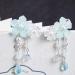 KALLORY 2 Pairs Children's Hair Accessories Tassel Hair Clip for Women Flower Hair Sticks Chinese Tassel Hairpin Vintage Hair Accessories Kids Headwear Bride Chinese Style Metal Japan - Buy Online on SooperMarket.com